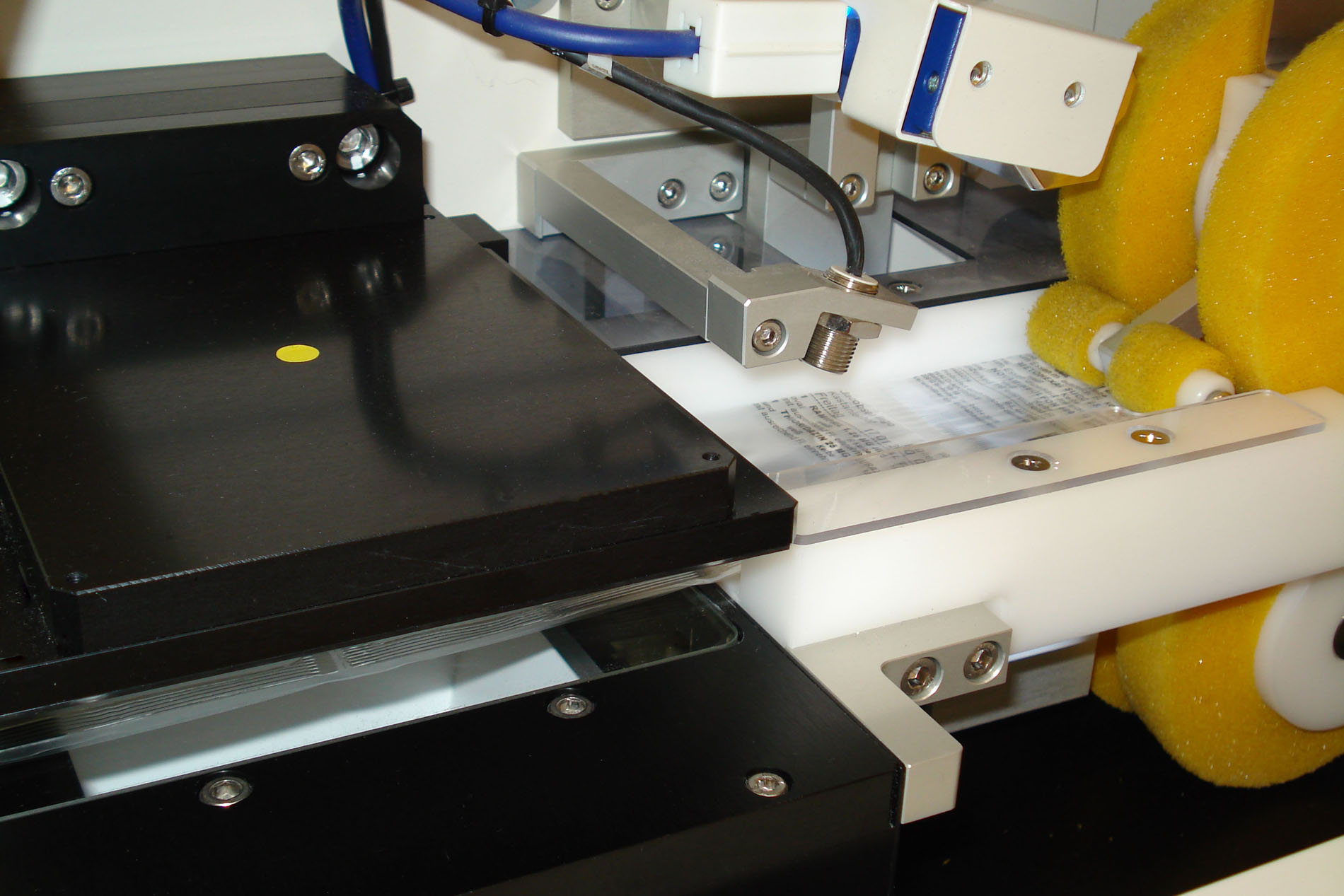 Entblisterung Vorbereitung